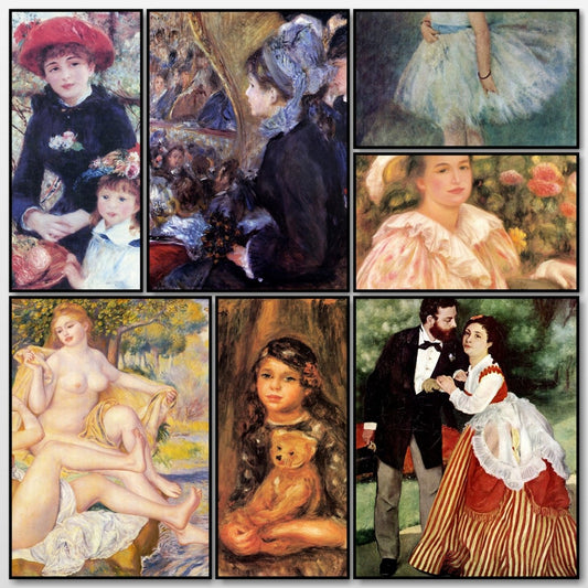 Renoir Public Domain Images to Download | A snapshot of some of the images
