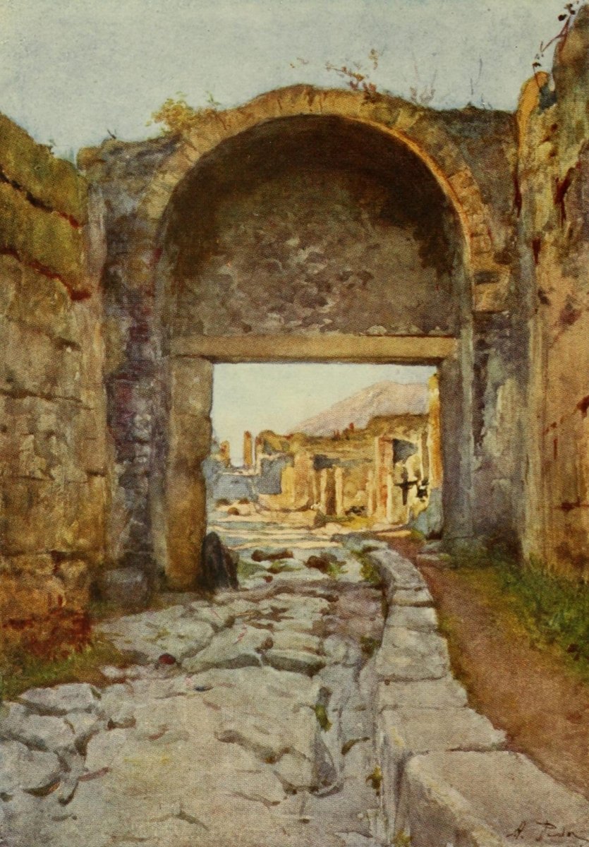 Pompeii 1910 - Alberto Pisa - 18 images | Dimensions 1890 x 2718 pixels