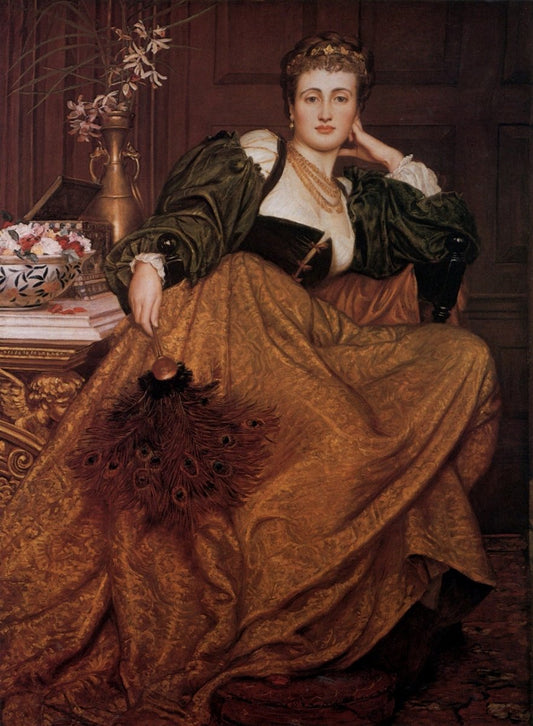 Valentine Prinsep (1838-1904) - Leonora di Mantua 1878 | Dimensions 4500 x 6126 pixels