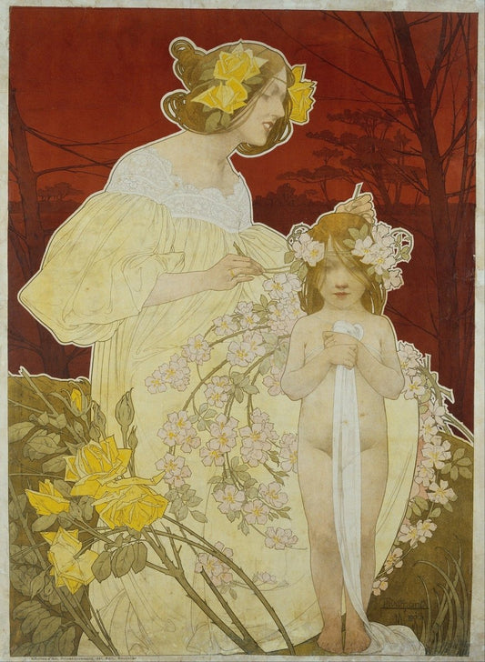 Henri Privat-Livemont - Palais de la Femme, Exposition 1900 | Dimensions 3583 x 4891 pixels