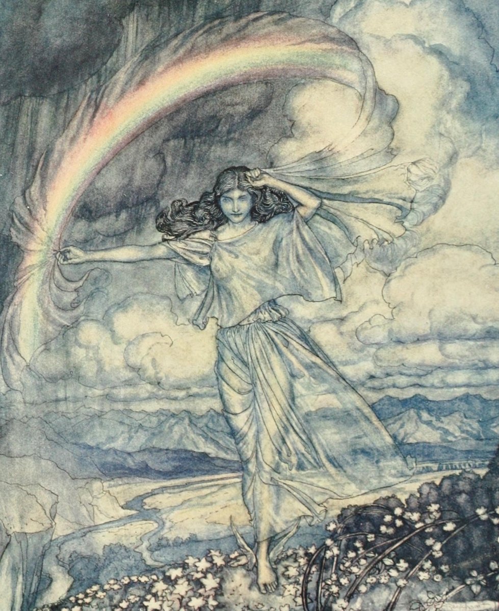 Comus 1921 - Arthur Rackham - 23 images | Dimensions 1920 x 2355 pixels