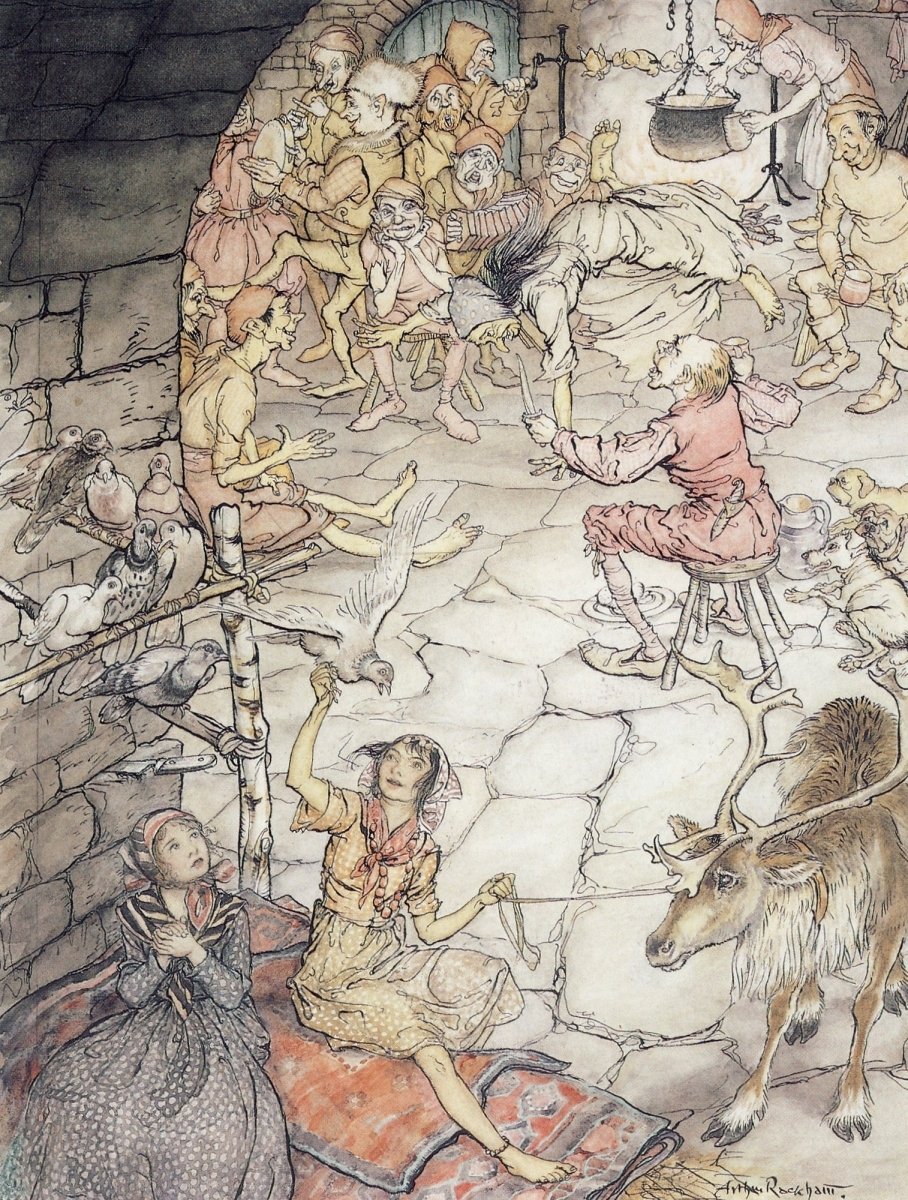 Fairy Tales by Hans Anderson 1932 - Arthur Rackham | Dimensions 1466 x 1936 pixels
