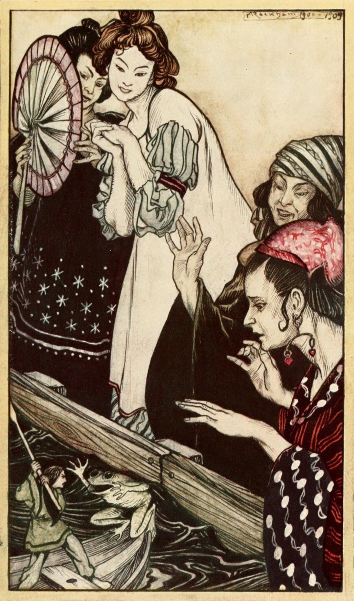 Gulliver's Travels 1909 - Arthur Rackham - 12 images | Dimensions 1572 x 2664 pixels