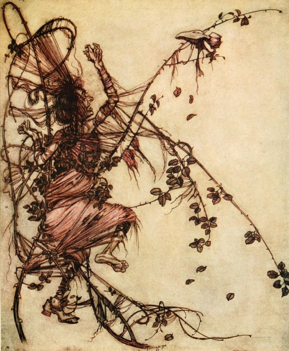 Hansel & Grethel 1920 - Arthur Rackham - 19 images | Dimensions 1474 x 1788 pixels