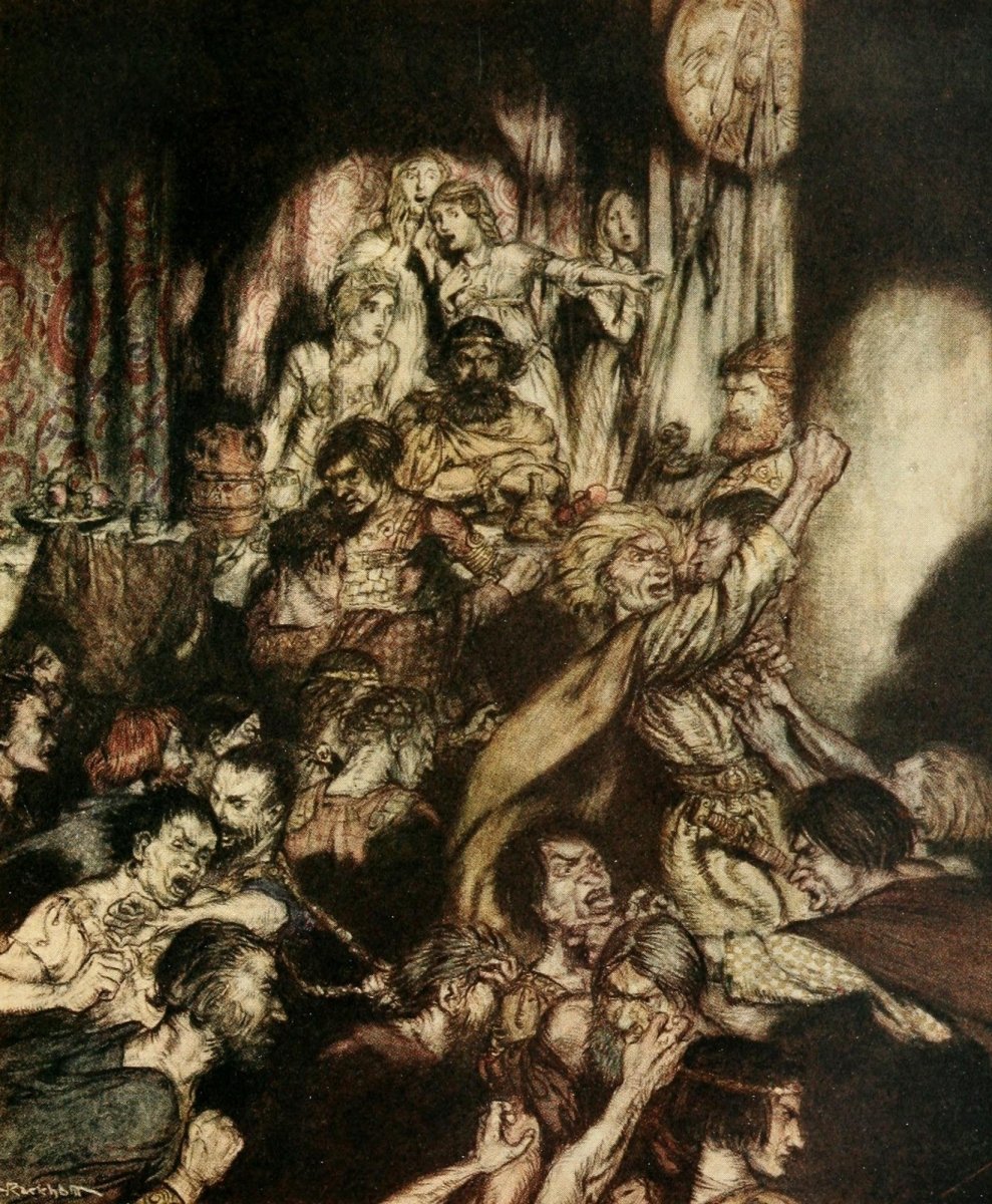Irish Fairy Tales 1920 - Arthur Rackham - 16 images | Dimensions 1850 x 2175 pixels