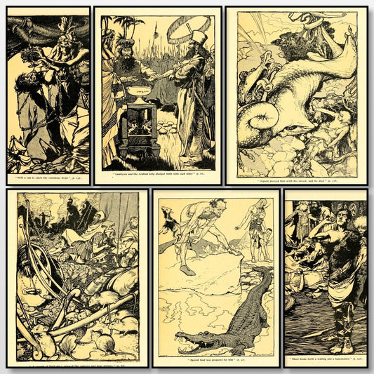 The Land of Enchantment, 1907 - Arthur Rackham - 13 images | A snapshot of some of the images