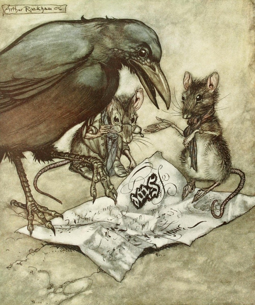 Peter Pan in Kensington Gardens 1912 - Arthur Rackham | Dimensions 1461 x 1746 pixels