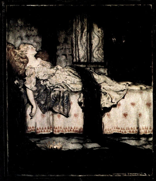 Sleeping Beauty 1920 - Arthur Rackham - 1 image | Dimensions 1416 x 1648 pixels