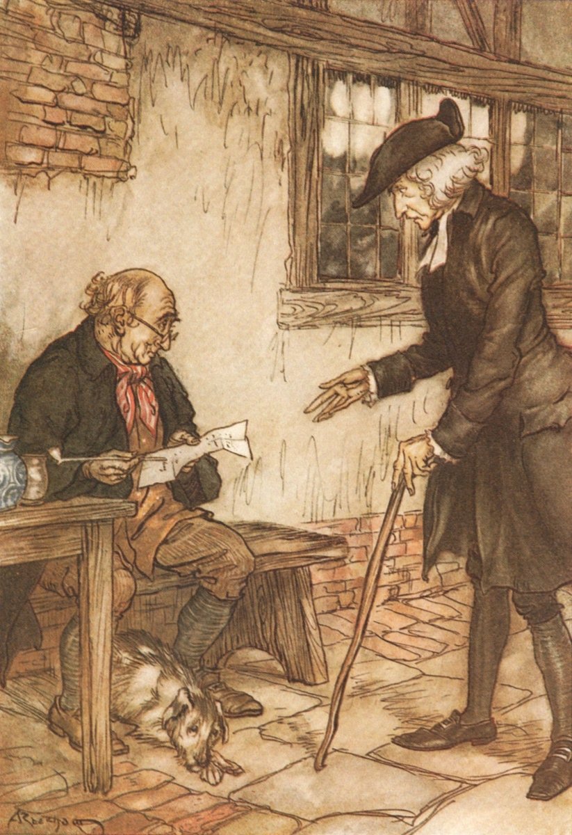The Vicar of Wakefield, 1929 - Arthur Rackham - 12 images | Dimensions 2952 x 4304 pixels