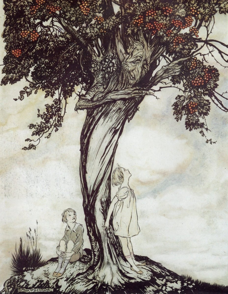 Wonder Book, A 1922 - Arthur Rackham - 9 images | Dimensions 4224 x 5464 pixels