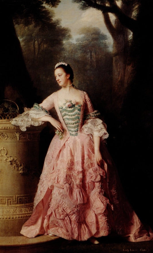 Allan Ramsay (1713-1784) - Lady Louisa Conolly 1759 | Dimensions 4000 x 6576 pixels
