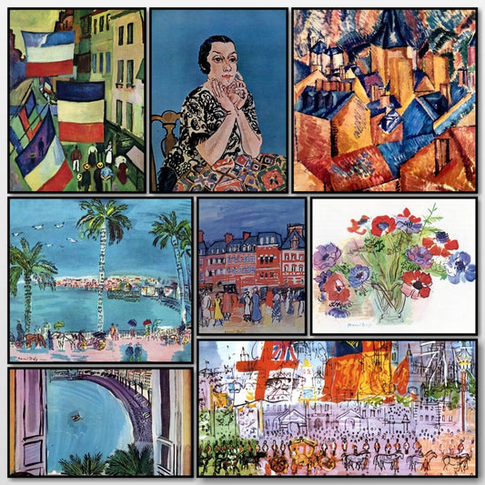 Raoul Dufy Public Domain Images to Download | A snapshot of some of the images
