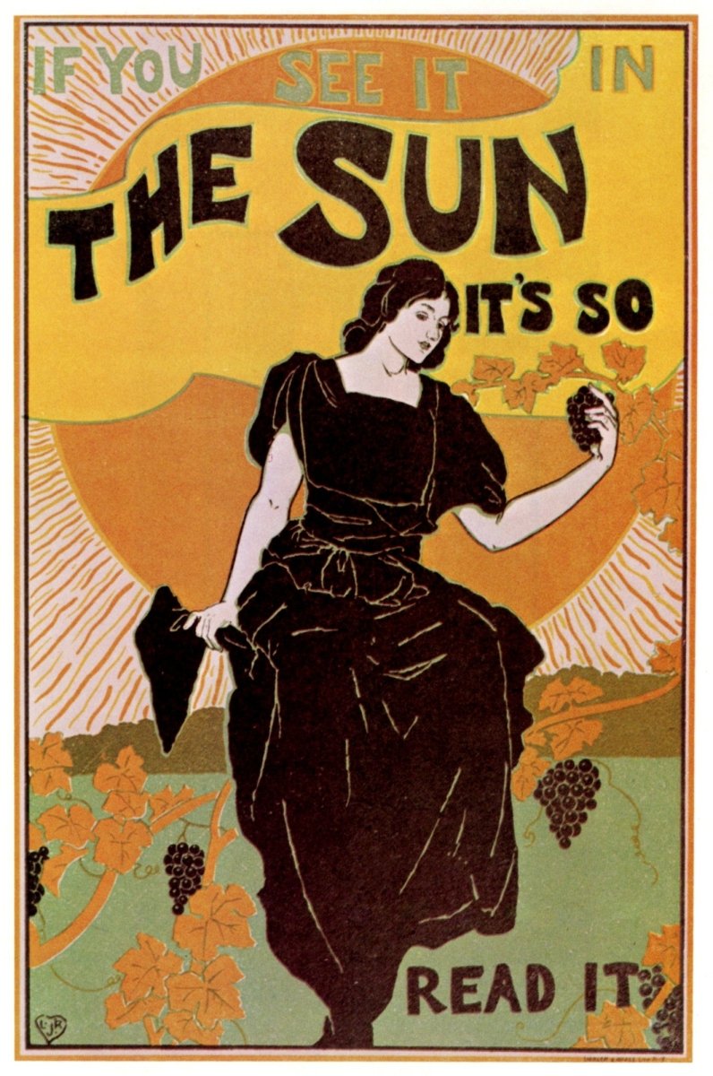 Rhead, Louis (1857-1926) - The New York Sun c.1895
