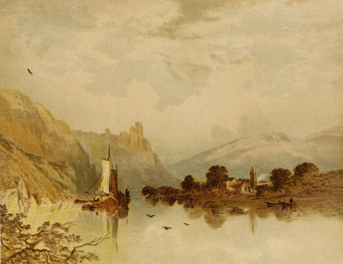 Sketches in Water Colors 1886 - Richard Leitch - 8 images | Dimensions 3660 x 2820 pixels