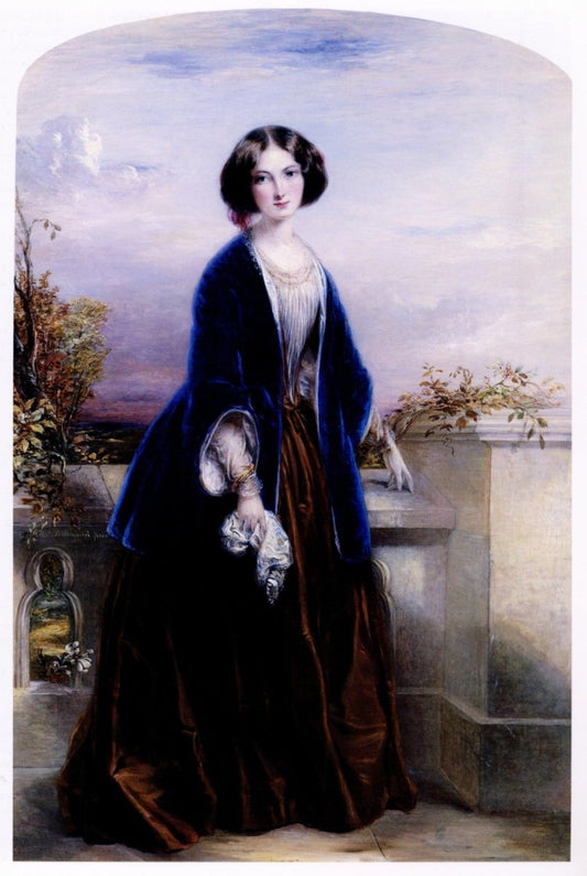 Thomas Richmond (1802-1874) - Effie Gray 1851 | Dimensions 4090 x 6100 pixels