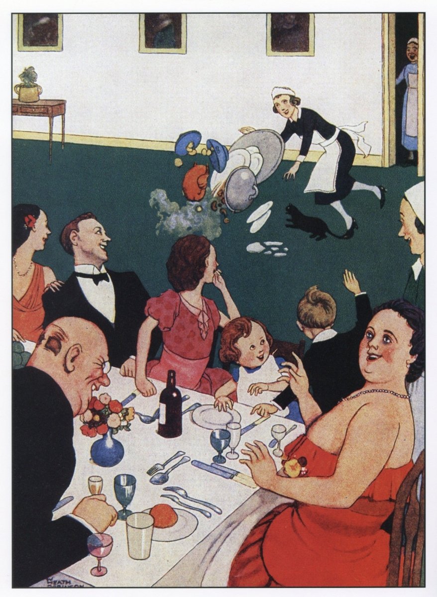 Cartoons - W. Heath Robinson - 54 images | Dimensions 4092 x 5592 pixels