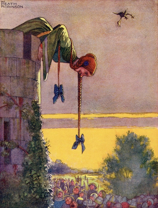 Monarchs of Merrie England I 1932 - W. Heath Robinson | Dimensions 4257 x 5580 pixels