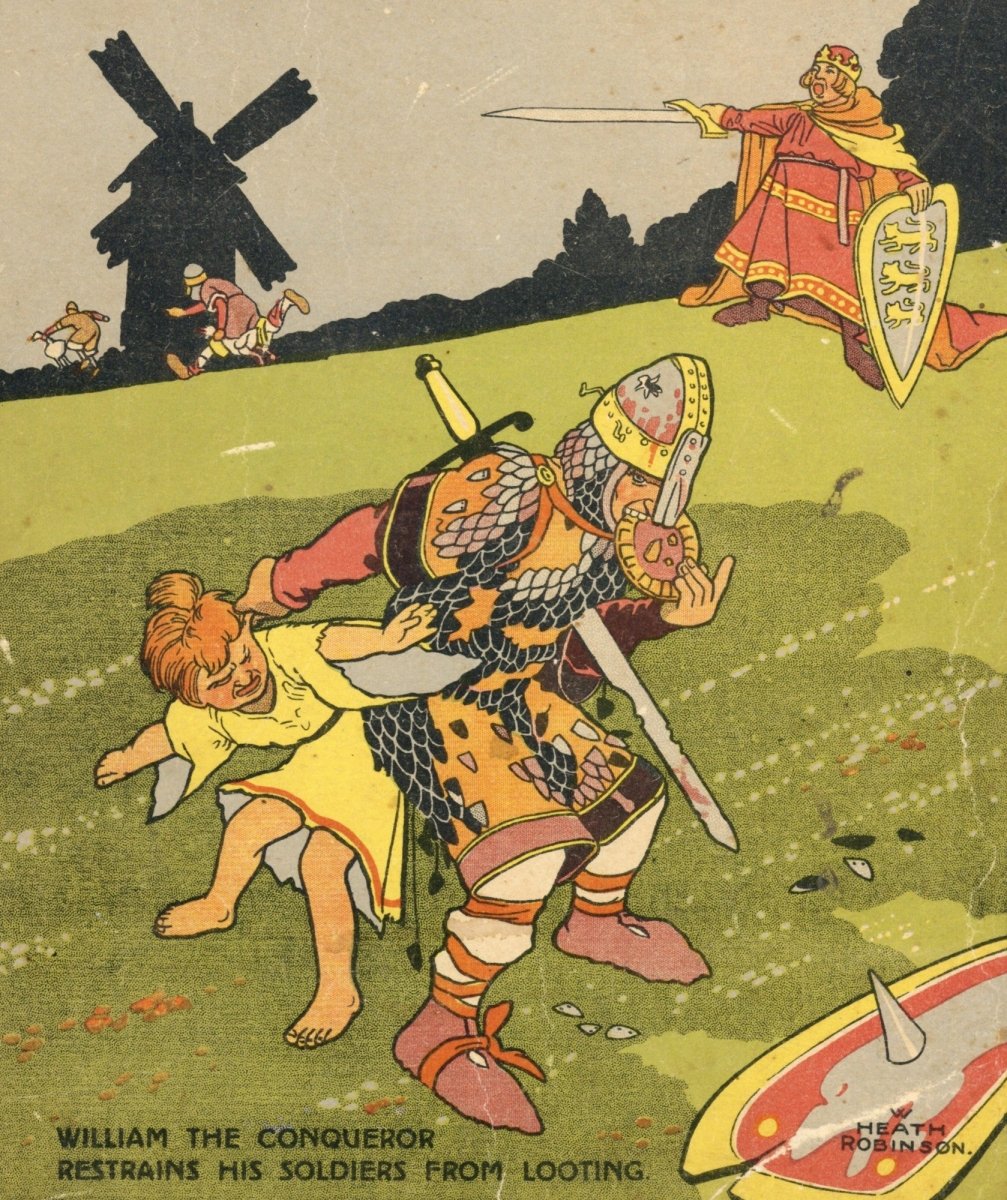 Monarchs of Merrie England I 1932 - W. Heath Robinson | Dimensions 3912 x 4664 pixels