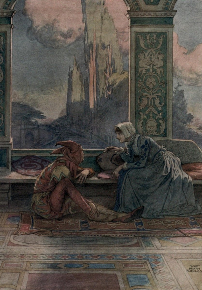 Twelfth Night 1908 - W. Heath Robinson - 40 images | Dimensions 1938 x 2778 pixels