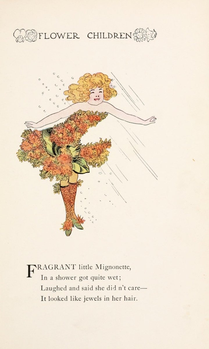 Flower Children 1910 - Marion T. 'Penny' Ross - 82 images | Dimensions 2028 x 3382 pixels