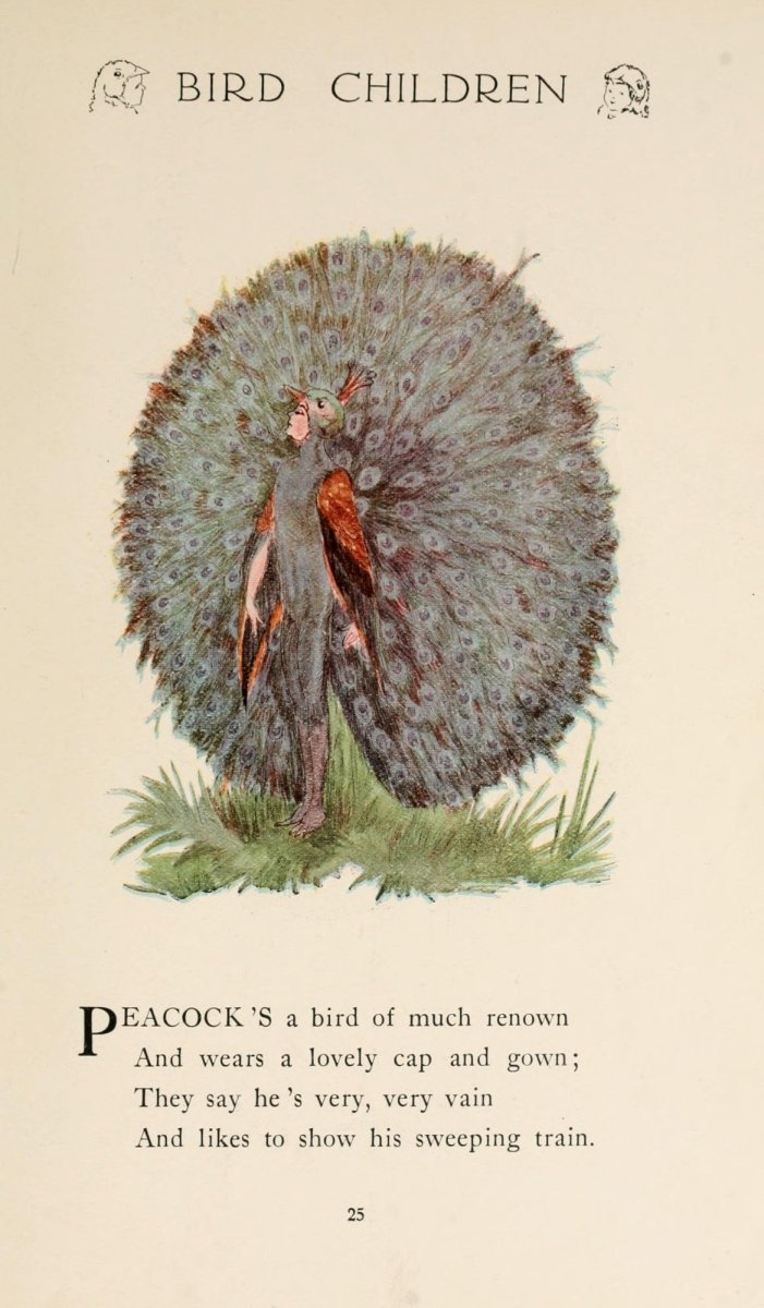 Bird Children 1912 - Marion T. 'Penny' Ross - 85 images | Dimensions 1915 x 3280 pixels