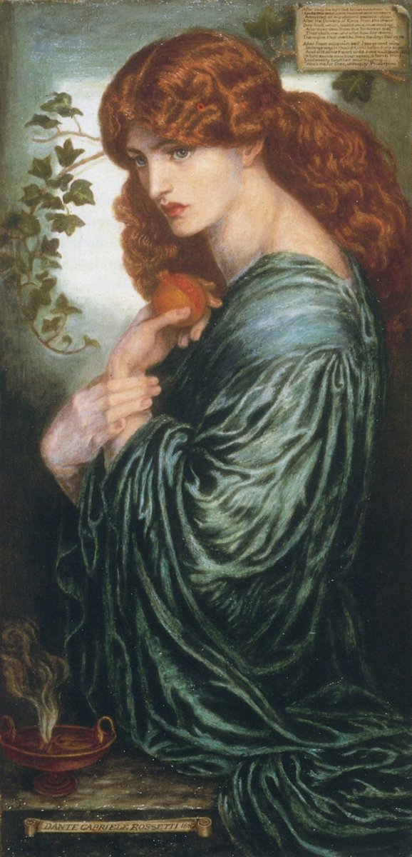 Dante Gabriel Rossetti Public Domain Images to Download | Dimensions 2270 x 4710 pixels