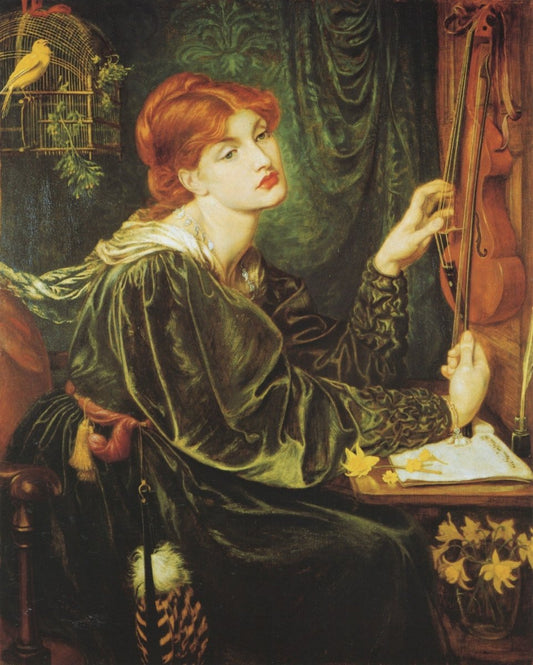 Dante Gabriel Rossetti - Veronica Veronese 1872 | Dimensions 5440 x 6630 pixels