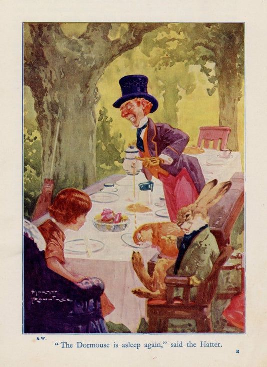 Alice's Adventures in Wonderland 1928 - Harry Rountree | Dimensions 3437 x 4732 pixels