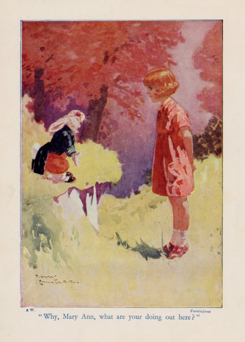 Alice's Adventures in Wonderland 1928 - Harry Rountree | Dimensions 3458 x 4823 pixels