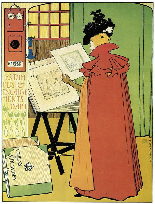 Theo van Rysselberghe - Estampes & Encadrements D'Art 1897 | Dimensions 4725 x 6218 pixels