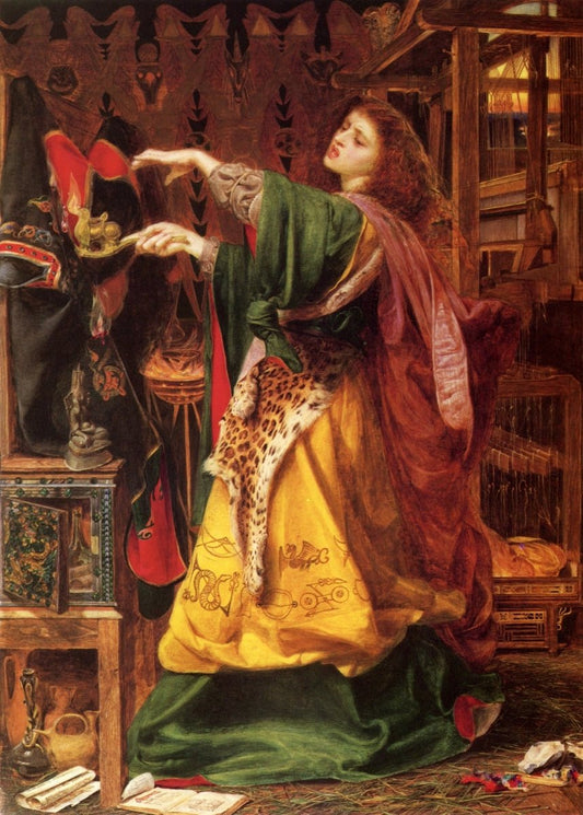 Frederick Sandys - Morgan le Fay 1864 | Dimensions 4210 x 5890 pixels