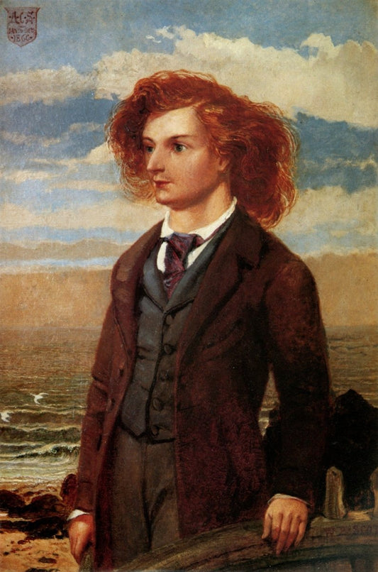 William Bell Scott - Algernon Charles Swinburne 1860 | Dimensions 3890 x 5880 pixels