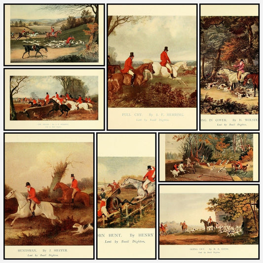 Doing the thing & the thing Done 1818 - Henry Alken | A snapshot of the images