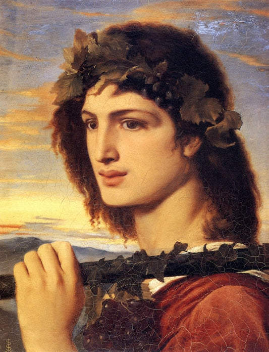 Simeon Solomon - Bacchus 1867 | Dimensions 4059 x 5302 pixels
