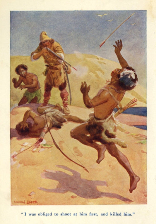 Robinson Crusoe 1910 - George Soper - 4 images | Dimensions 2395 x 3445 pixels