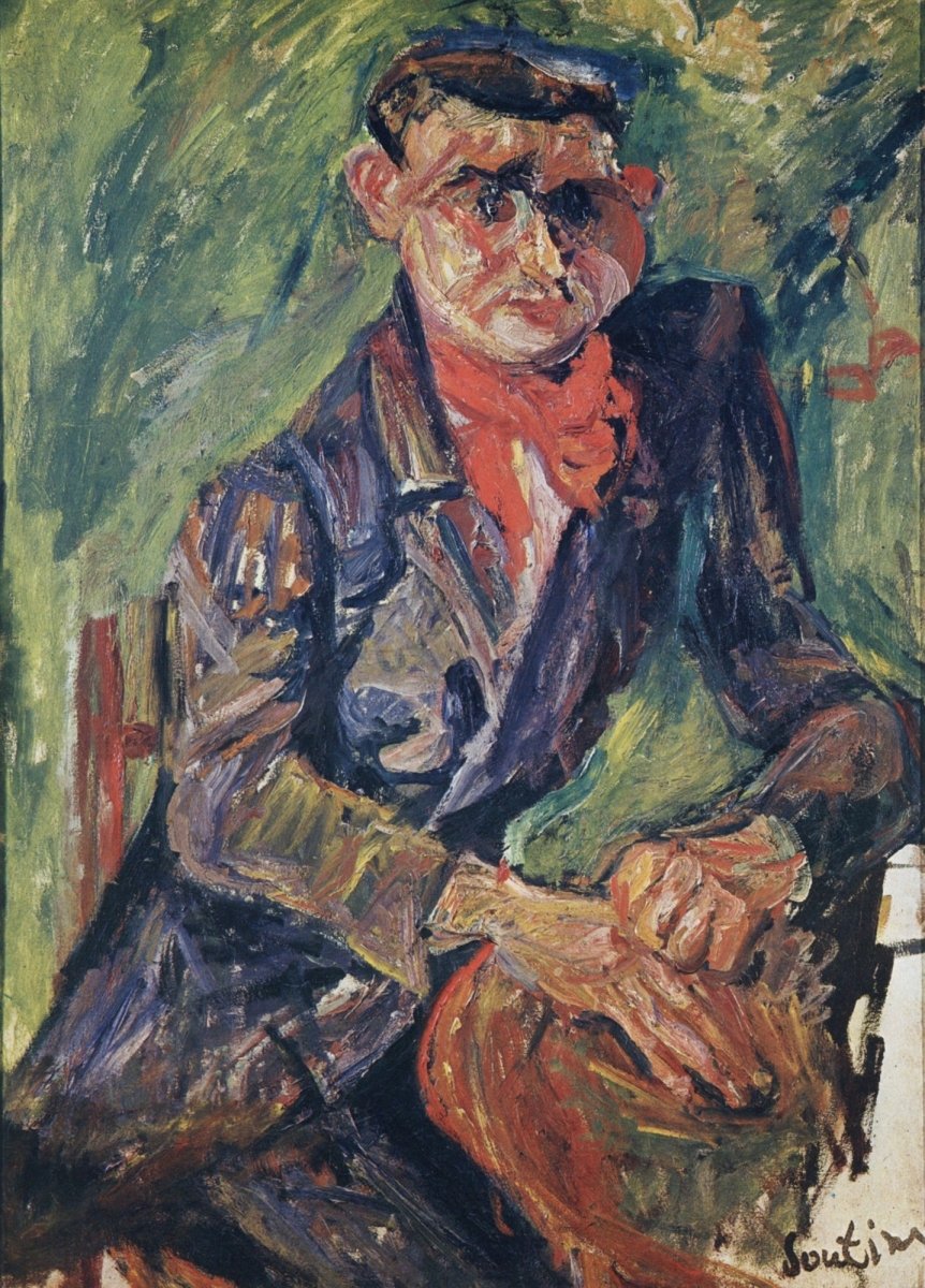Chaïm Soutine - Moise Kisling c.1925 | Dimensions 4230 x 5890 pixels