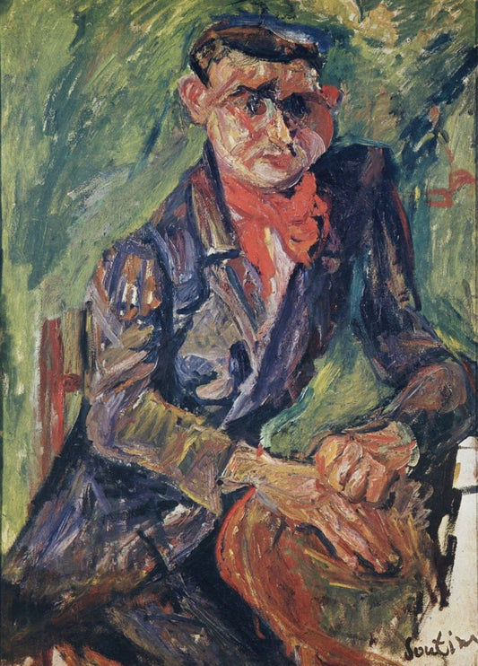 Chaïm Soutine - Moise Kisling c.1925 | Dimensions 4230 x 5890 pixels