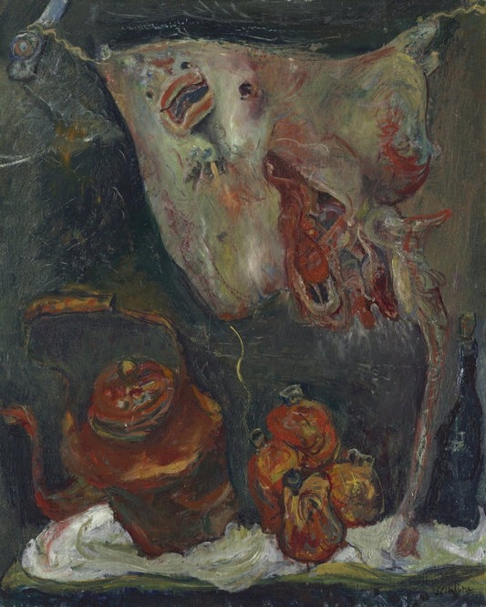 Chaïm Soutine - Still Life with Rayfish 1923 | Dimensions 4151 x 5177 pixels