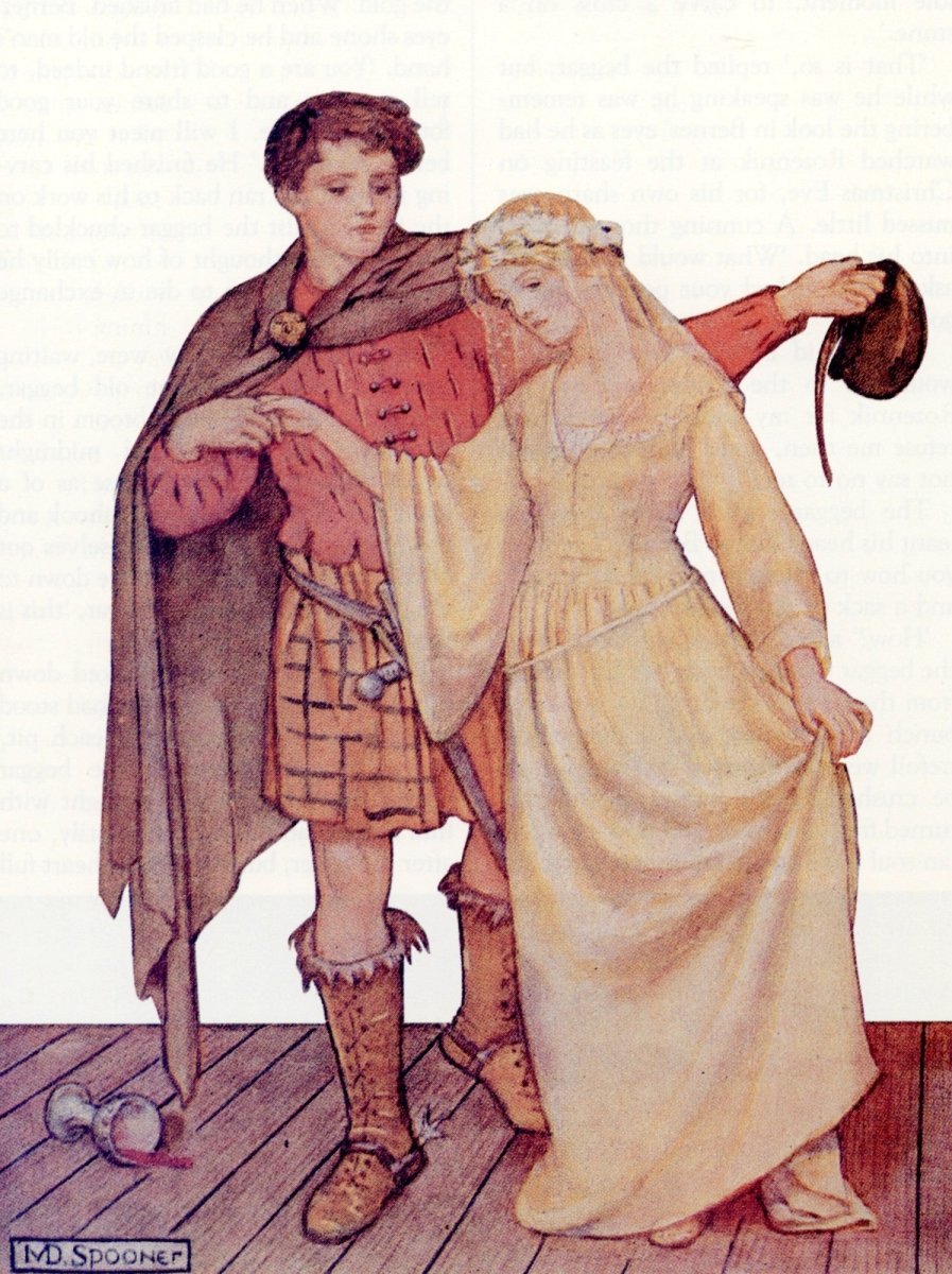 Minnie Spooner - He took her hand from the Golden Staircase | Dimensions 3978 x to 5322 pixels