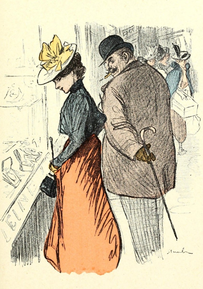 Dans la vie 1901 - Théophile Steinlen - 16 images | Dimensions 1770 x 2515 pixels
