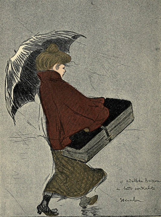 Théophile Steinlen - Trottin, Dressmaker's Apprentice | Dimensions 2070 x 2775 pixels