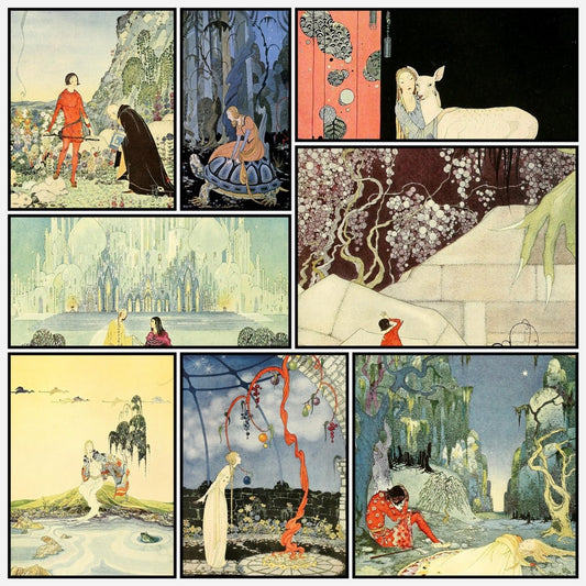 Old French Fairy Tales 1920 - Virginia Sterrett - 8 images | A snapshot of the images