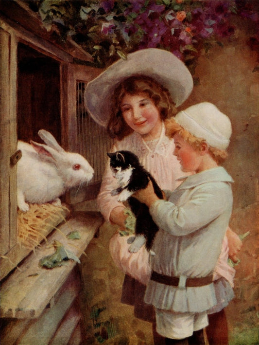 Percy Tarrant - A Morning Call | Dimensions 3604 x 4792 pixels