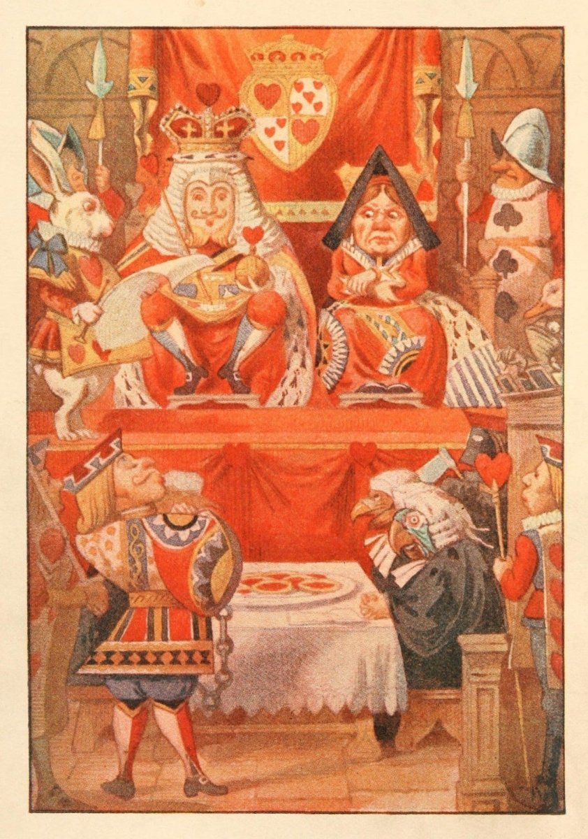 Alice's Adventures in Wonderland 1911 - Tenniel & Theaker | Dimensions 1880 x 2680 pixels