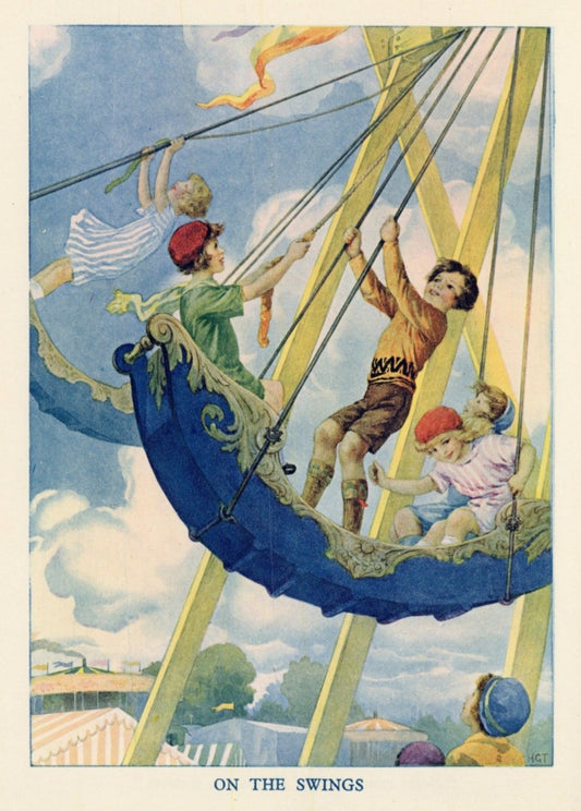 Harry G. Theaker - On the Swings | Dimensions 3712 x 5176 pixels