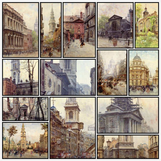 Henry Tidmarsh's London Public Domain Images to Download | A snapshot of some of the images