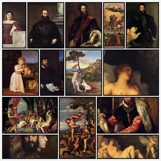 Titian Public Domain Images to Download | A snapshot of some of the images
