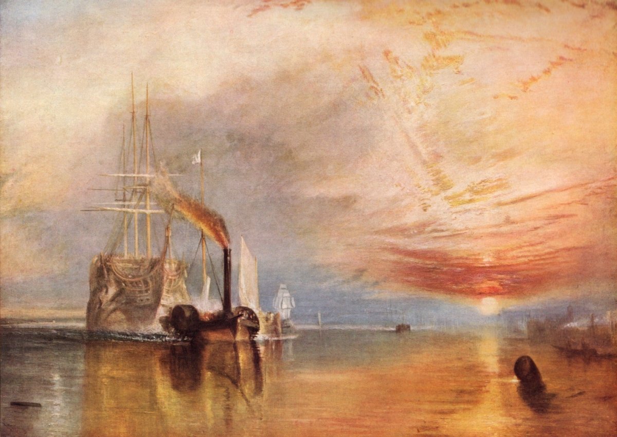 Turner Public Domain Images including The Fighting Temeraire | Dimensions 6084 x 4311 pixels