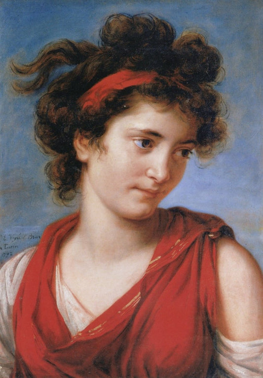 Élisabeth Vigée-Lebrun - Portrait of Margherita Portorati | Dimensions 3352 x 4824 pixels