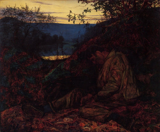 Henry Wallis (1830-1916) - The Stonebreaker 1857 | Dimensions 5430 x 4470 pixels
